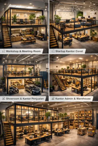 Mezzanine Ruang Kantor di Sumedang